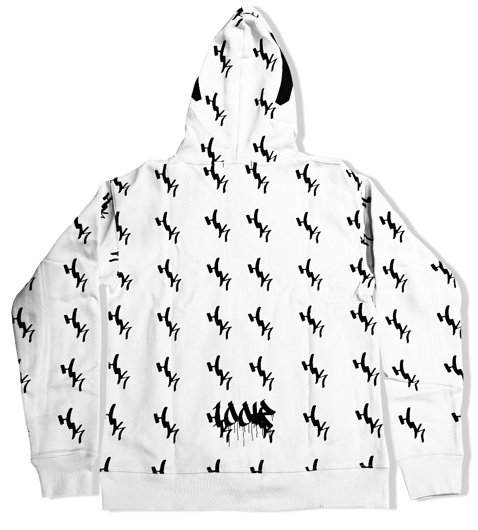 ‘100K’ Full Face Zip Hoodie